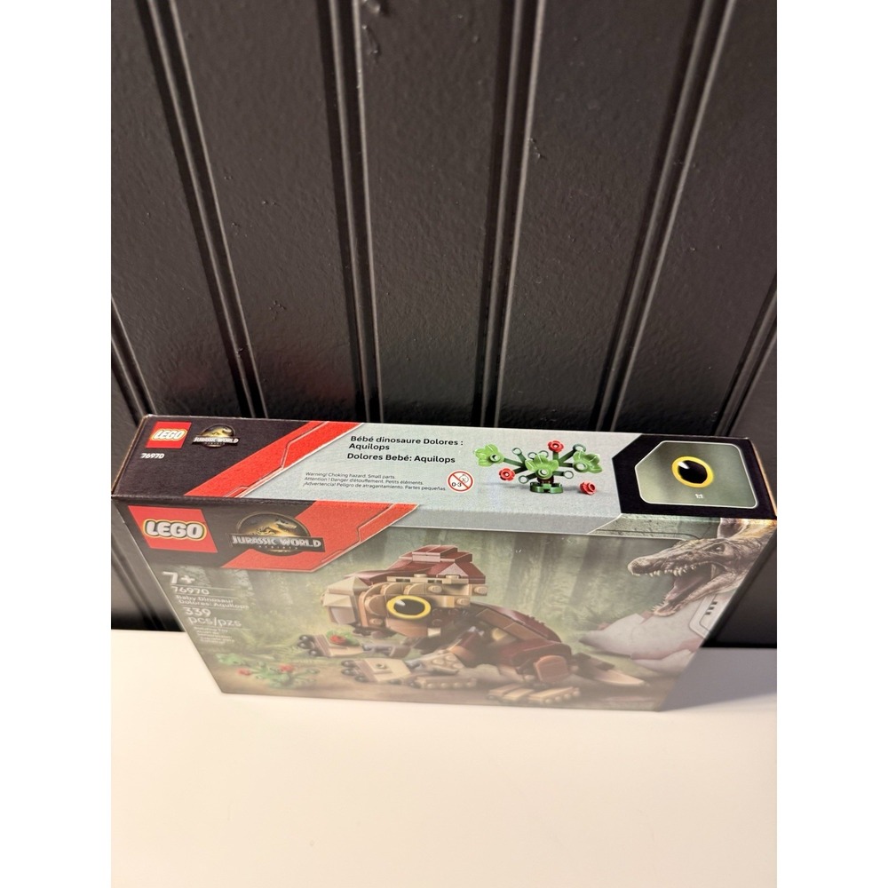 Lego #76970 Jurassic World Baby Dinosaur Dolores : Aquilops 339 pcs New Sealed - Picture 4 of 6